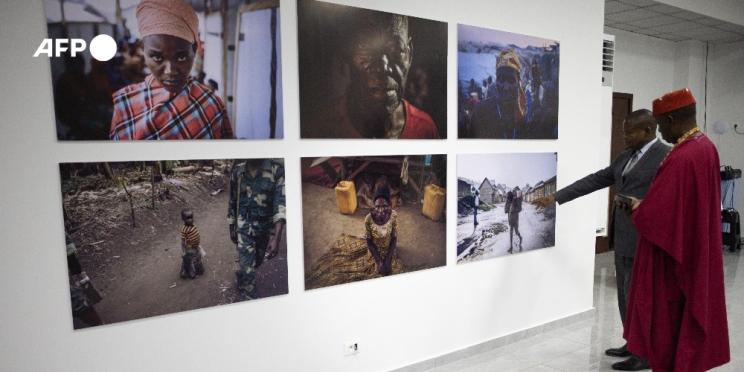 Inauguration de l’exposition photo AFP « Quoi de neuf à l’Est » à Kinshasa